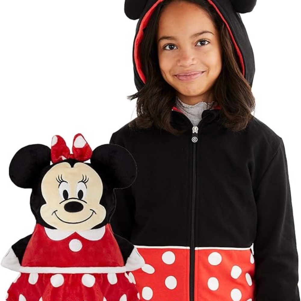 Pre-Owned Disney Cubcoats Minnie Mouse Stuffed Sweater - Size 8